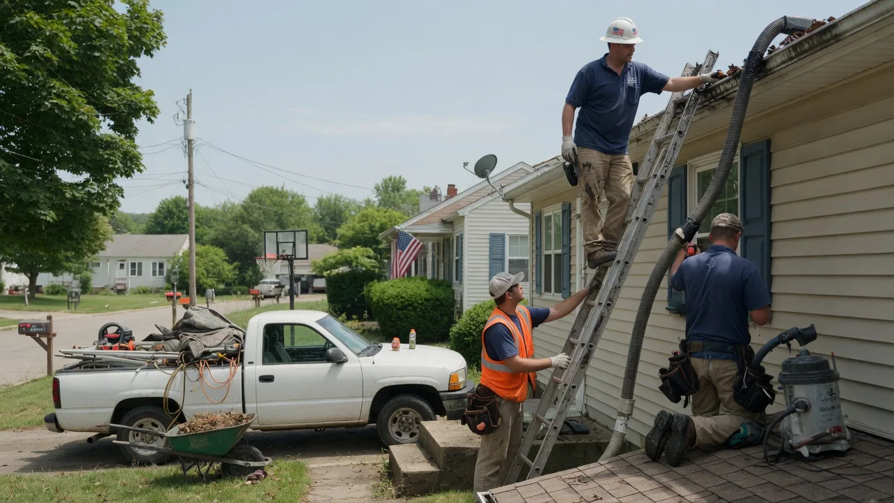 Gutter Installation in Dunreith, IN near me